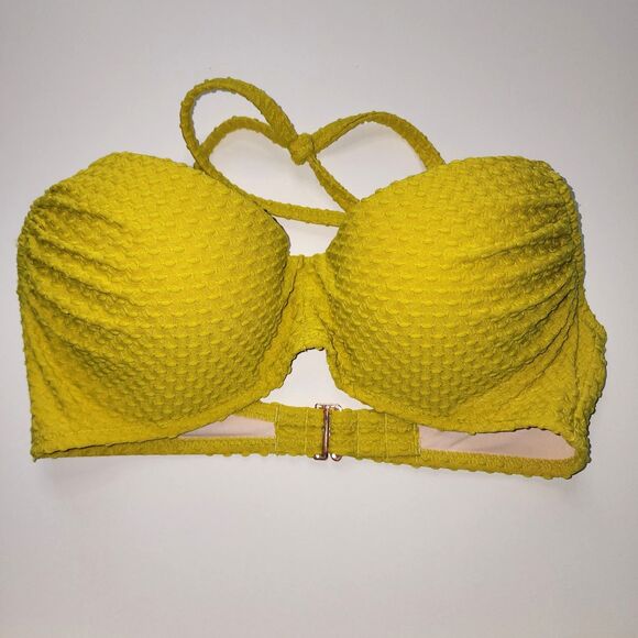 Shade & Shore Mustard Yellow Bikini Swimsuit Set - Picture 6 of 10